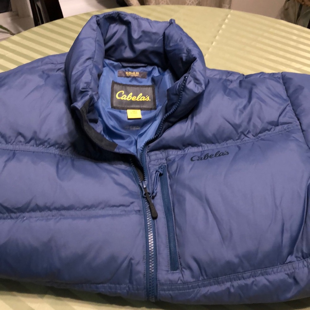 Cabelas down fill jacket